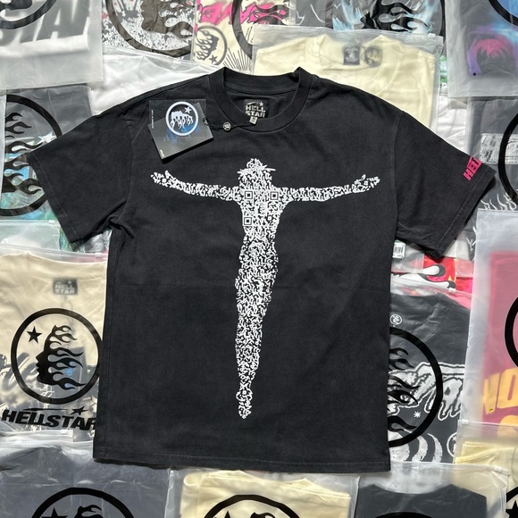 Hellstar QR Christ T-shirt - Picture 1 of 8